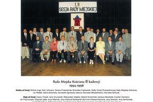 Rada Miejska Kościana II kadencji 1994-1998 (photo)